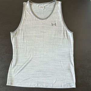 Light Grey XL Loose Under Armour Cutoff Shirt